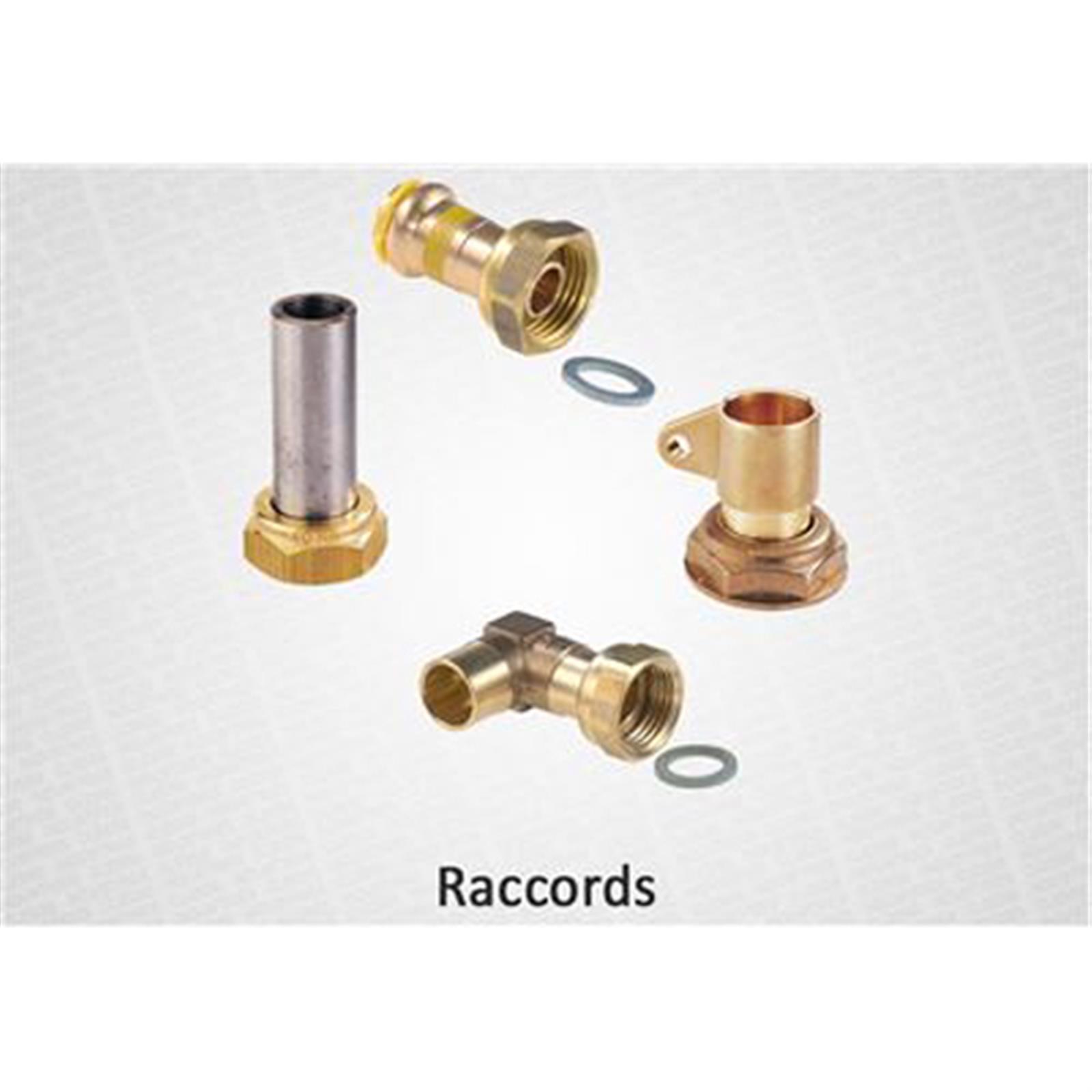 Raccords, bouchons, écrous pour gaz butane et propane - Raccord P45-41 - sous coque