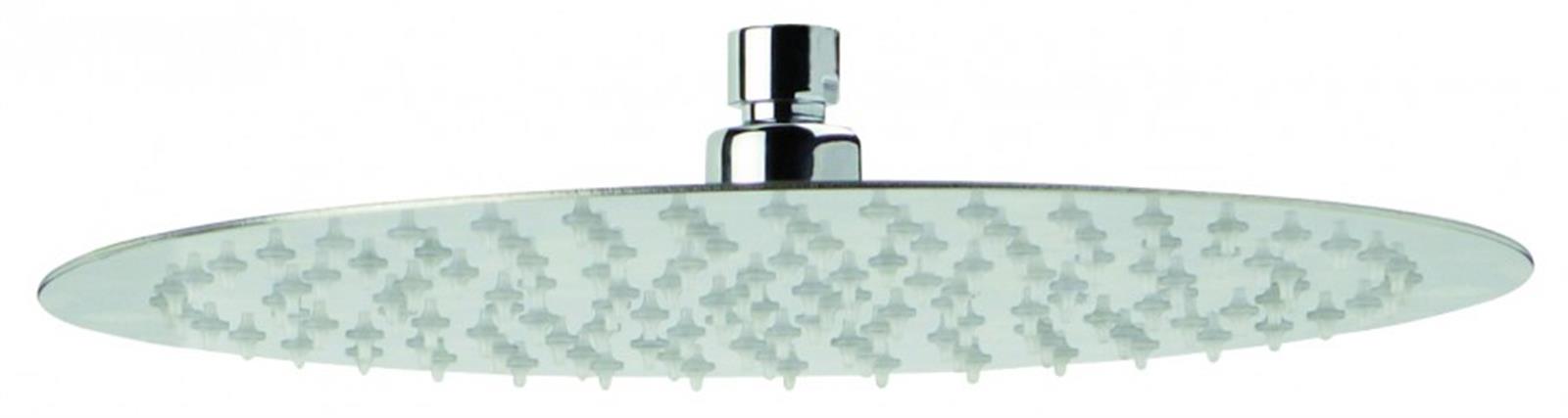 Pommeau de douche plafond rond - Diamètre 200 mm - Chromé