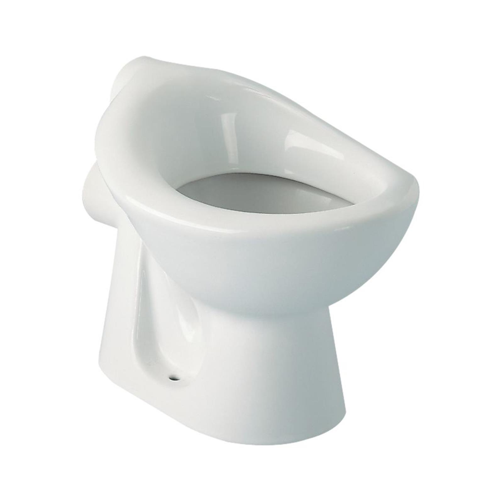Cuvette WC crèche ou structure petite enfance - Hauteur: 24 cm Blanc