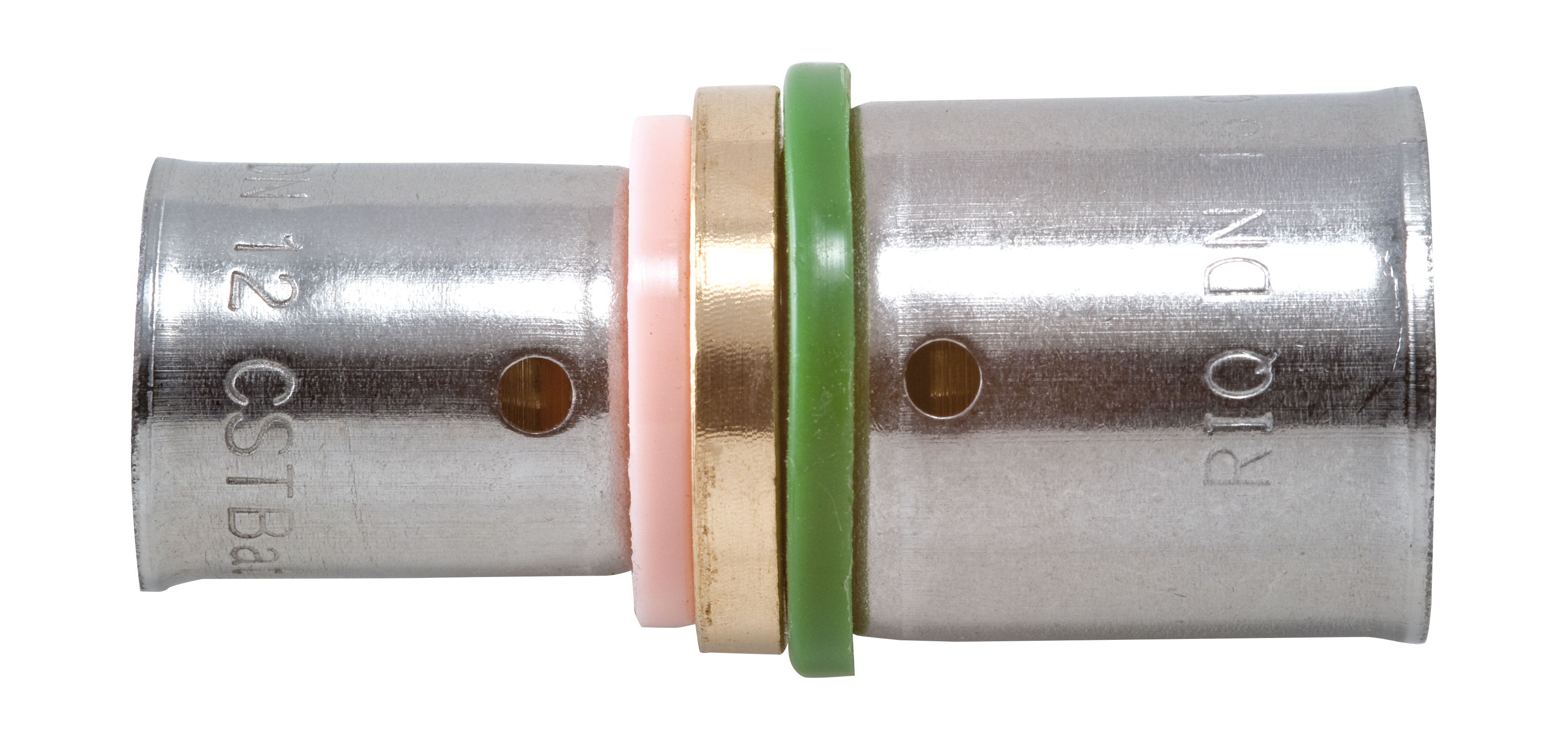 Union inégale PER à sertir radial - Diamètre : 12 - 16