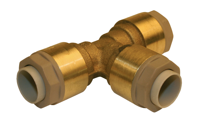 Té égal laiton instantané - Diamètre : 16