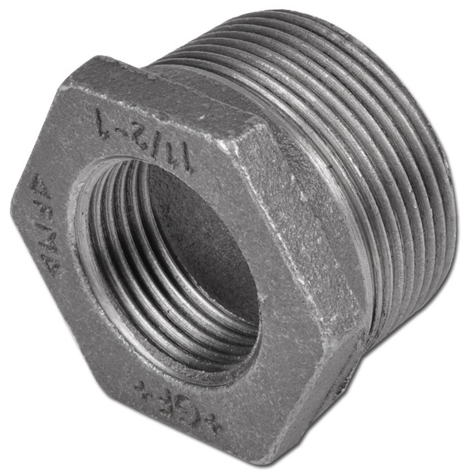 Réduction fonte galva MF - Diamètre : M1 1/4 - F3/4