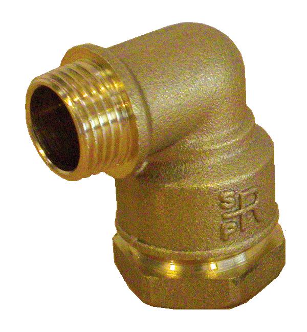Coude 90 PE mâle - Diamètre : 32 - 1
