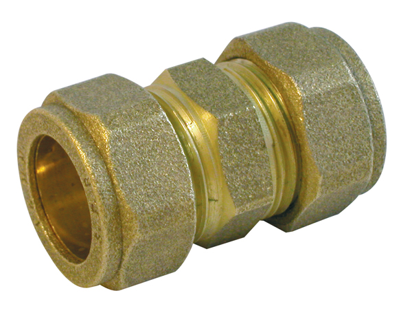 Union bicône égale laiton - Diamètre : 14