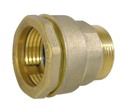 Raccord droit PE série fer mâle - Diamètre : 27 - 3/4