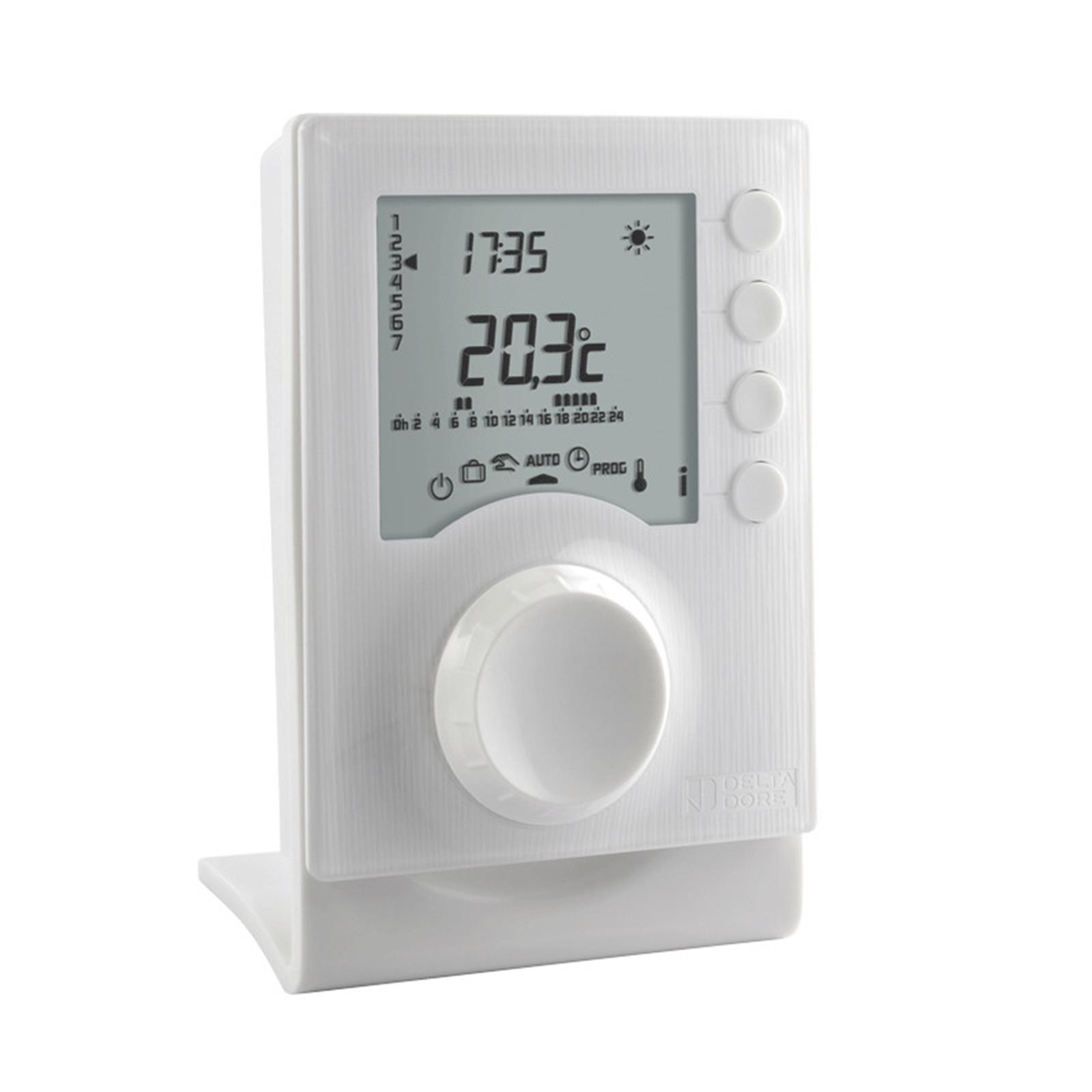 Thermostat programmable radio pour chauffage eau chaude - Alimentation piles - TYBOX 1137 - TYBOX 11