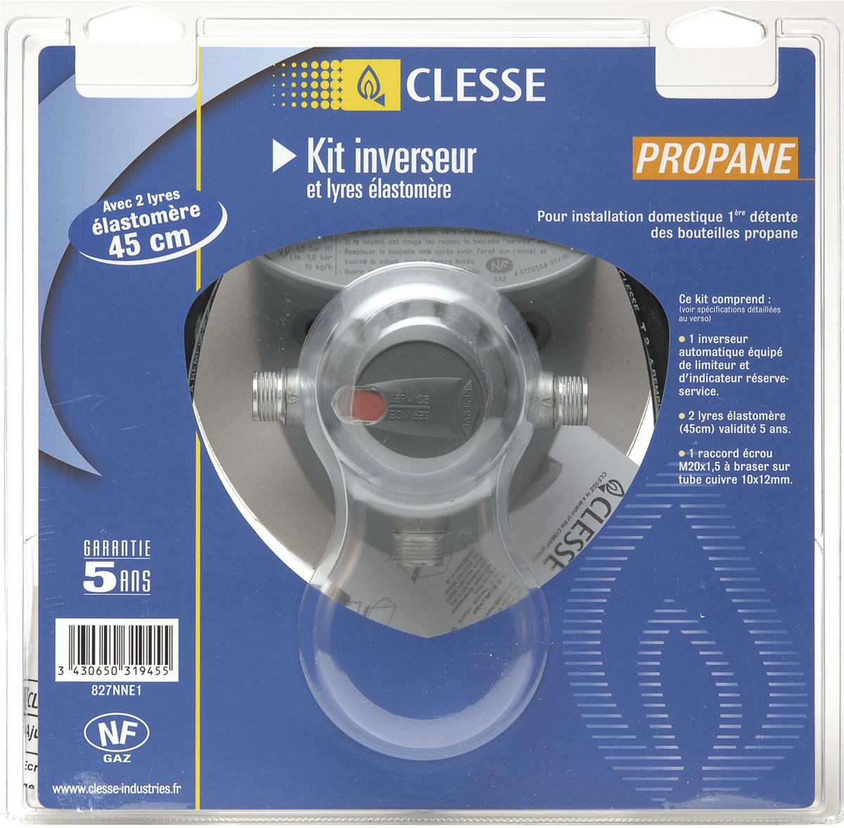 Inverseur+automatique+de+bouteille+1ere+detente+haute+pression+gaz+Propane+-+Entree+:+M.M20x1,5+-+Sortie+:+Braser+12