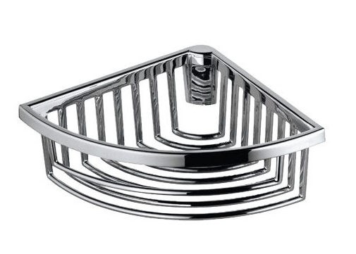 Porte-éponge d'angle - Chromé