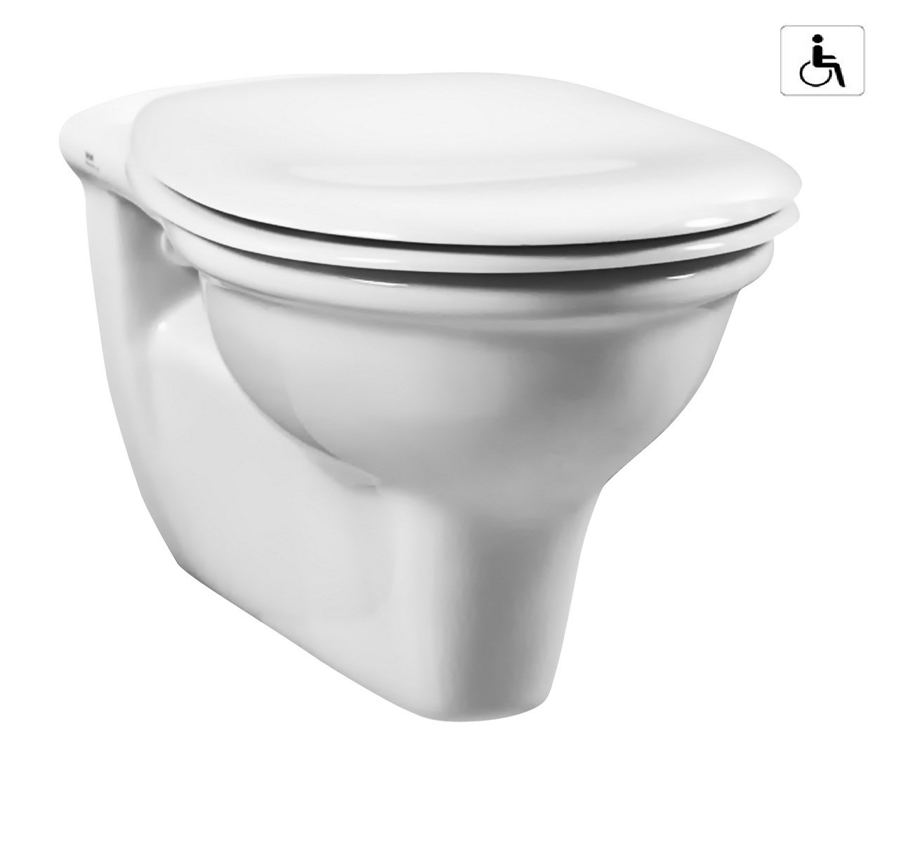 Cuvette+WC+rallongee+PMR+CONFORMA+-+Couleur+:+blanc