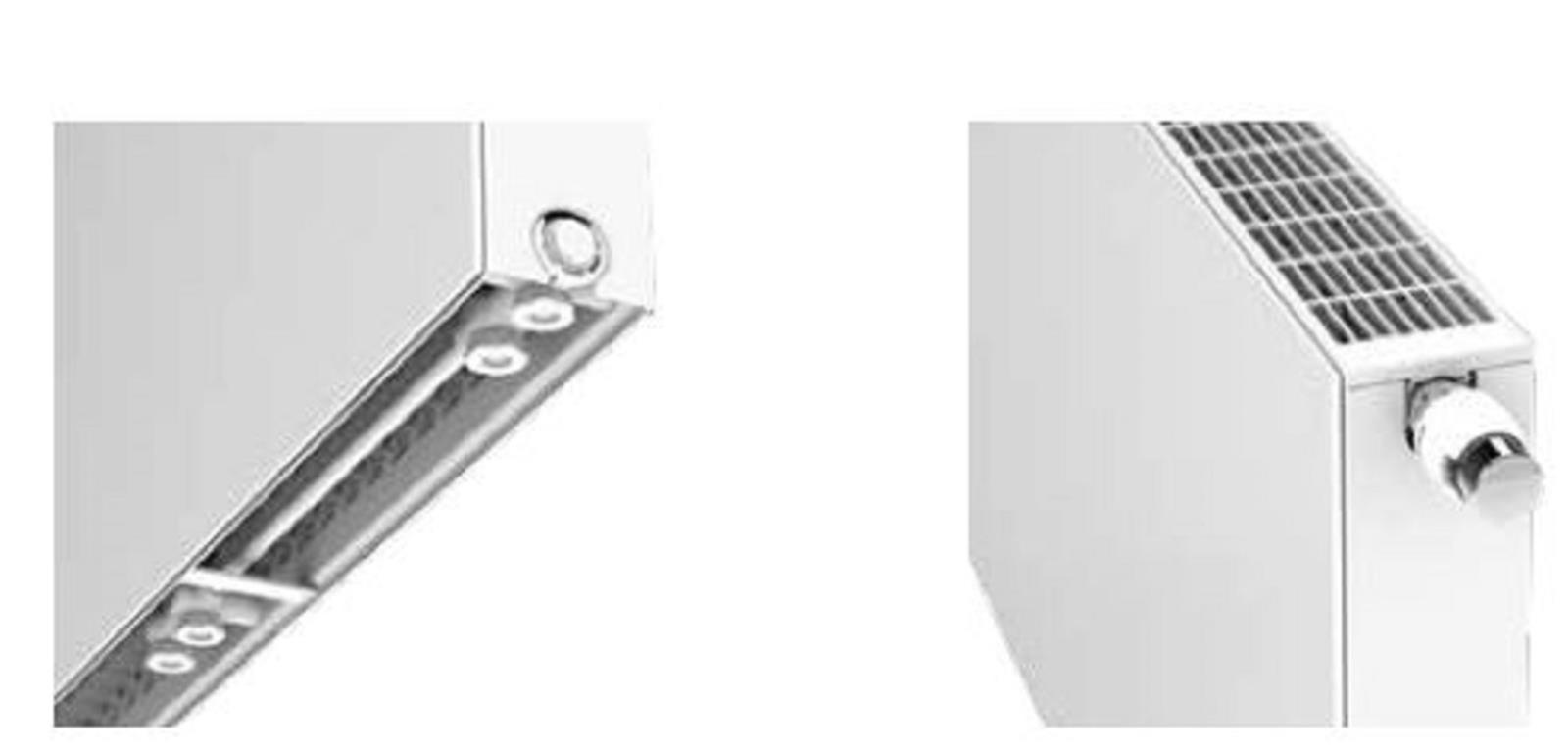 Radiateur Planar 8 - T22 (Hauteur : 300 ou 400 mm) - T22 - Puissance : 1177W - Hauteur : 400 mm - Lo