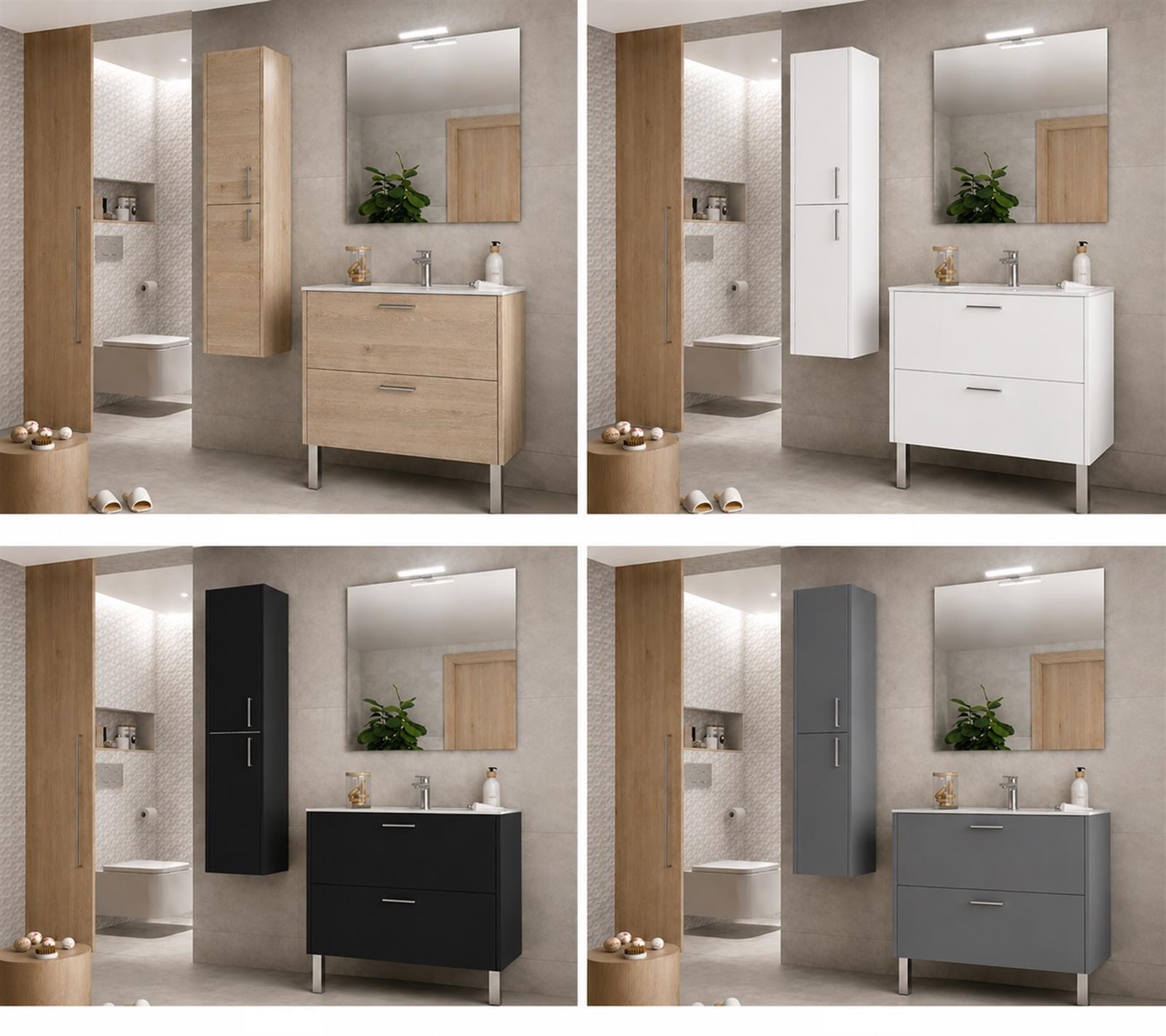 Blanc · Gris · Effet bois