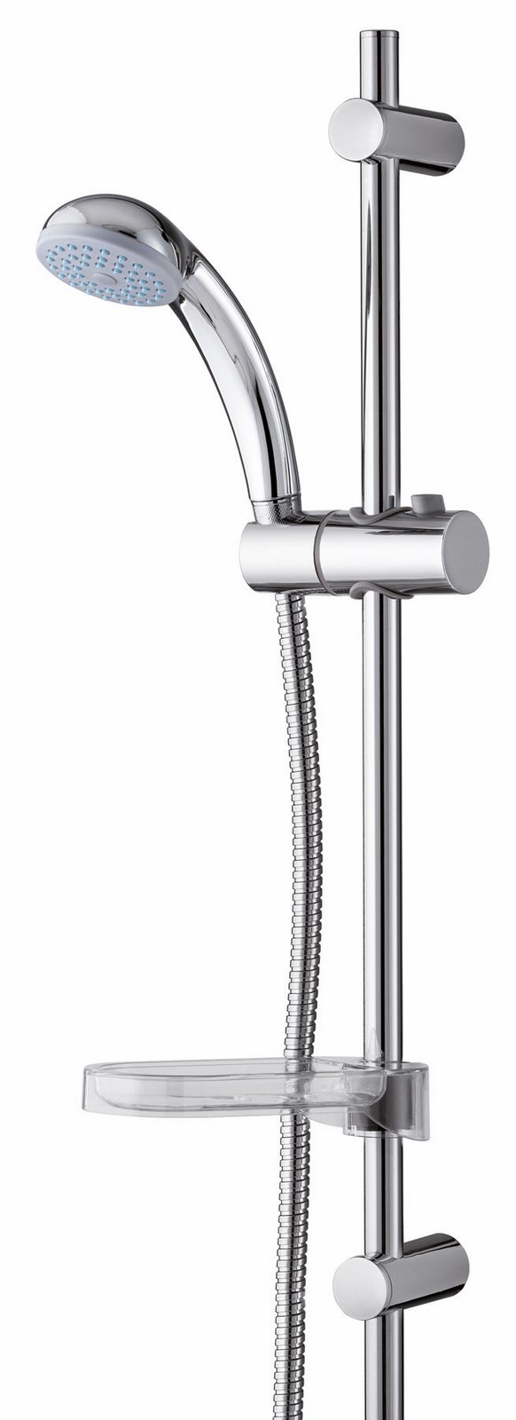 Barre+de+Douche+reglable+EQUO+avec+douchette+1+Jet+-+Anti-calcaire+-+Chrome