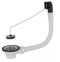 Autre photo du produit Bonde et vidage plastique pour viers inox