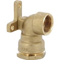 Autre photo du produit Raccord laiton DECA serrage extrieur applique murale 4MS
