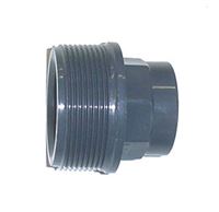 Autre photo du produit Rduction PVC  pression- Mle  visser / Femelle  visser.