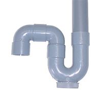 Autre photo du produit Siphon de machine  laver en PVC sortie verticale