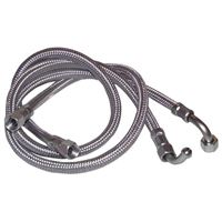 Autre photo du produit Flexible fioul - F1/4 x F1/4  coud 90 lg 1000mm  (2 pcs)