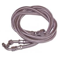 Autre photo du produit Flexible fioul - F3/8 x F12/100  bague coud 45 lg 1000mm  (2pcs)