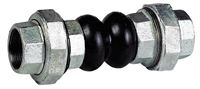 Autre photo du produit Compensateur de dilatation  a raccord union F.F, galvanis