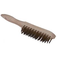 Autre photo du produit Brosse  manche - fil acier laitonn