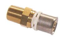 Autre photo du produit Raccord mle fixe pour tube multicouches