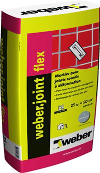 WEBER Mortier pour joints de carrelage WEBER.JOINT FLEX