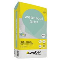 WEBER Mortier - colle  adhrence (C2) -  WEBER  COLLE GRES