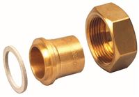 Photo du produit Raccord droit 2 pi�ces � braser sur cuivre