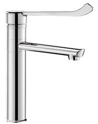 Photo du produit Mitigeur � bec sur�lev� fixe et levier
