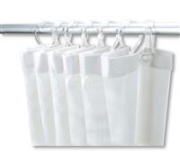 Photo du produit Rideau douche en PVC blanc