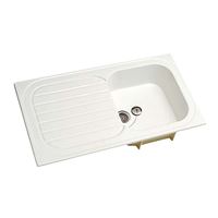 GEBERIT Evier Vallauris  Encastrer