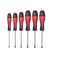 KS TOOLS Jeu de 6 tournevis ULTIMATE, TORX perc