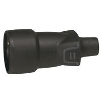 LEGRAND Prolongateur 2 P + T FR caoutchouc noir  vis