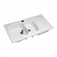 GEBERIT Evier � poser 2 bacs - ROMANS