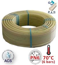 Photo du produit Couronne de Tube plastique PER Copert (PE-RT) - BAO (barrire anti oxygne)