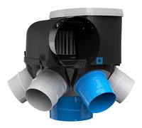 Photo du produit Kit VMC Autocosy iH - Simple flux autorglable Avec 5 bouches Line