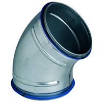 Photo du produit Coude 45 galva  joints
