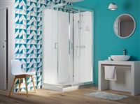 Photo du produit  Cabine de douche rectangulaire - Eden 