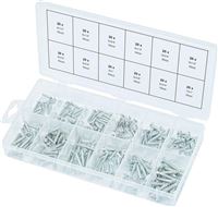 KS TOOLS Assortiment de vis auto-taraudeuses mtal et bois