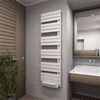 Sanitaire-distribution Sche-serviettes lames droite - Electrique + Soufflerie - DOMAO 200 