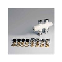 Photo du produit Kit robinets et coudes droit entraxe 50 mm pour radiateur ou sche serviette IRSAP