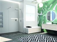 Sanitaire-distribution Paroi fixe pour douche  l'italienne 