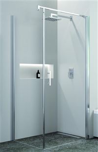 Sanitaire-distribution Paroi fixe latrale dcadre pour porte battante DOMAO