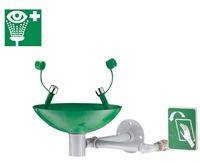 Photo du produit Lave yeux de scurit mural