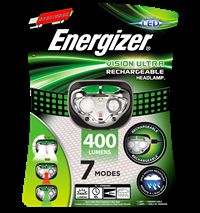 ENERGIE SERVICES Frontale rechargeable - LED Vision Ultra - 400 lumens