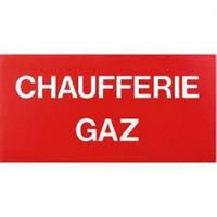 Photo du produit ETIQ CHAUFFERIE GAZ