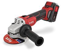 FLEX  Meuleuse L125 18.0-EC KIT Power en coffret L-BOXX avec 2 batteries 5Ah +1 chargeur 