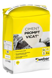 WEBER WEBER CIMENT PROMPT VICAT - SAC DE 5KGS     