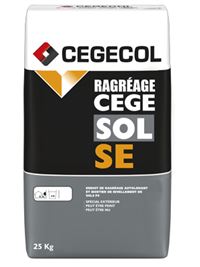 CEGECOL CEGESOL SE 25 KG (ragrage autolissant P3 - spcial extrieur)