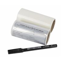 Photo du produit Etiquette d'identification en aluminium